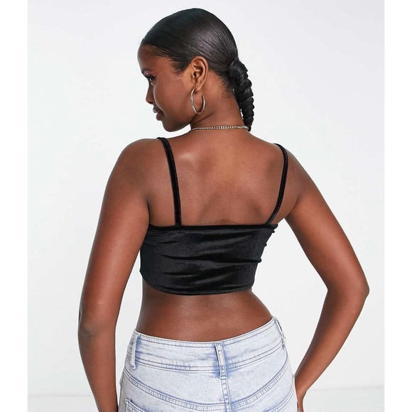 Velvet corset top - Picture 4 of 7